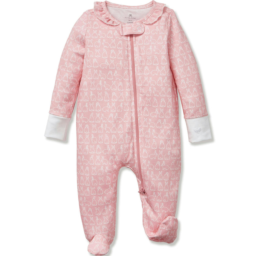 Baby's Pima Romper in Hoppy Days Pink