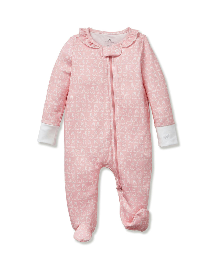 Baby's Pima Romper in Hoppy Days Pink