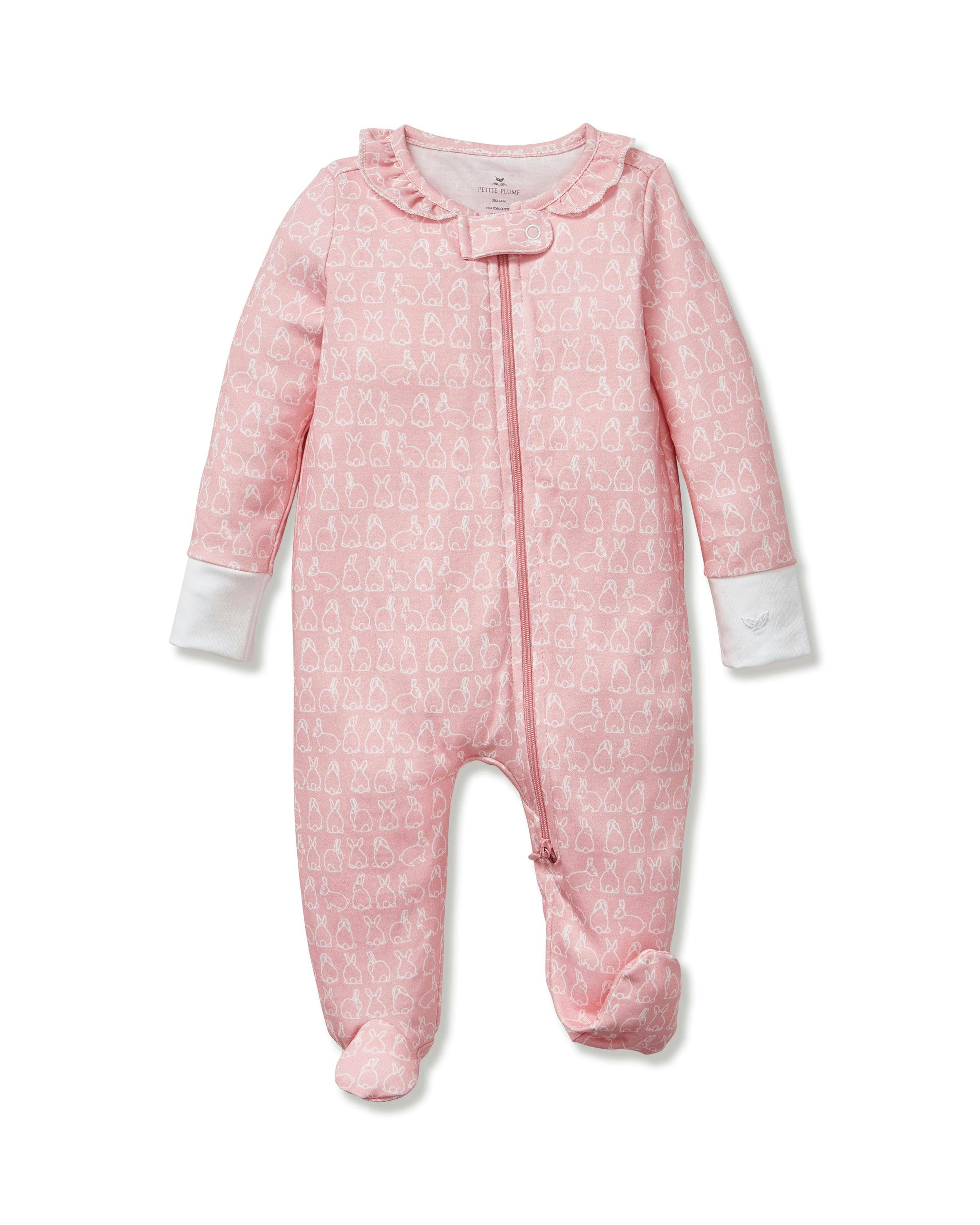 Baby's Pima Romper in Hoppy Days Pink