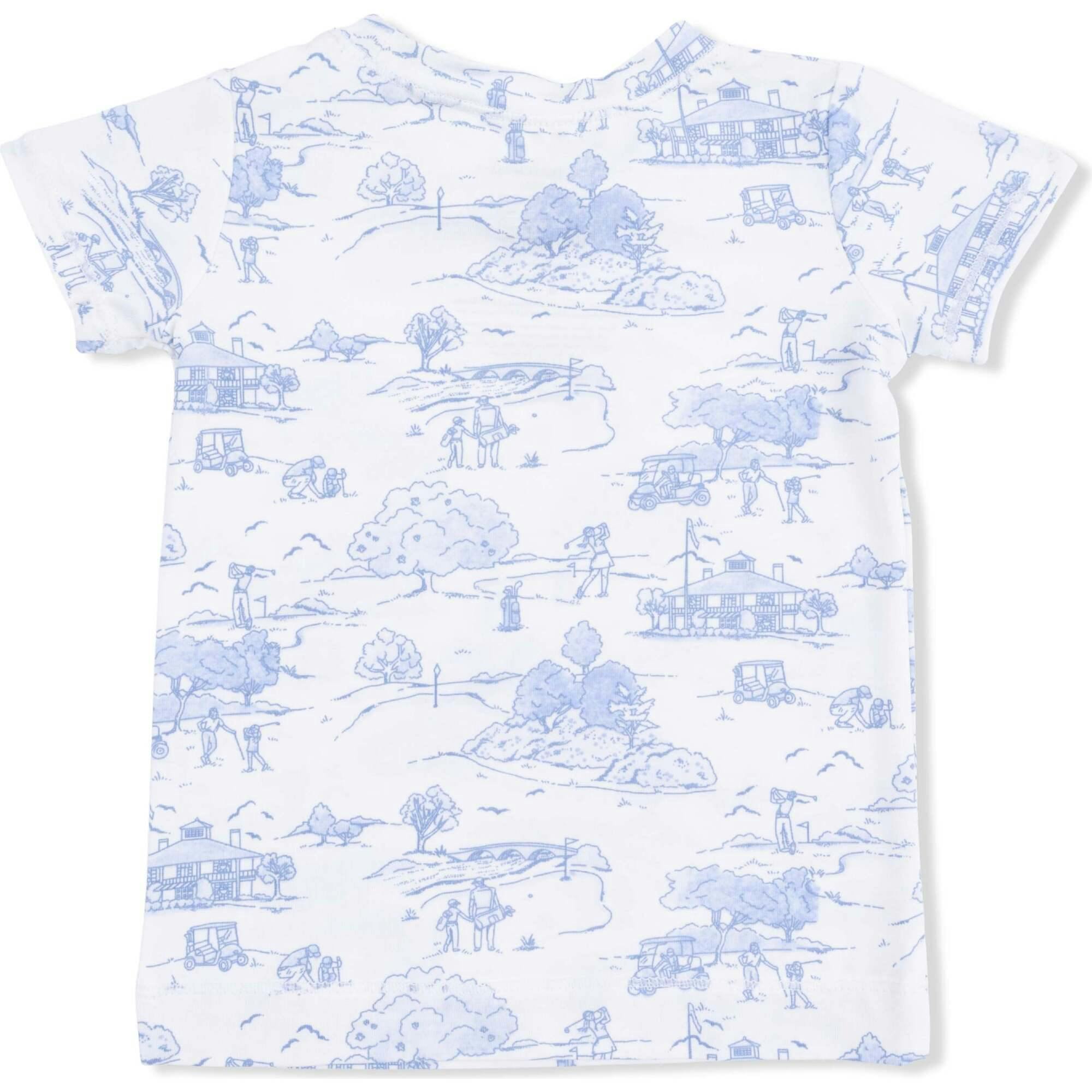 Golf Toile - Loungewear Short Set