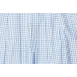 Gingham Pleated Dress