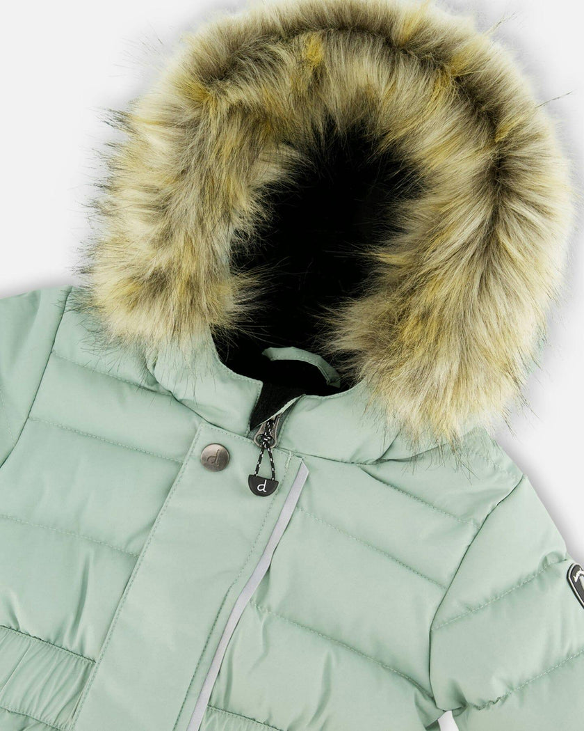 One-Piece Baby Original Puffy Snowsuit Sage Green