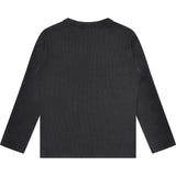 Waffle Ribbed Long Sleeve Henley T-Shirt