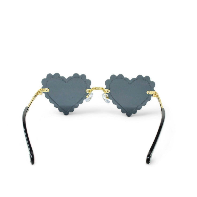Kid's Frameless Heart Sunglasses
