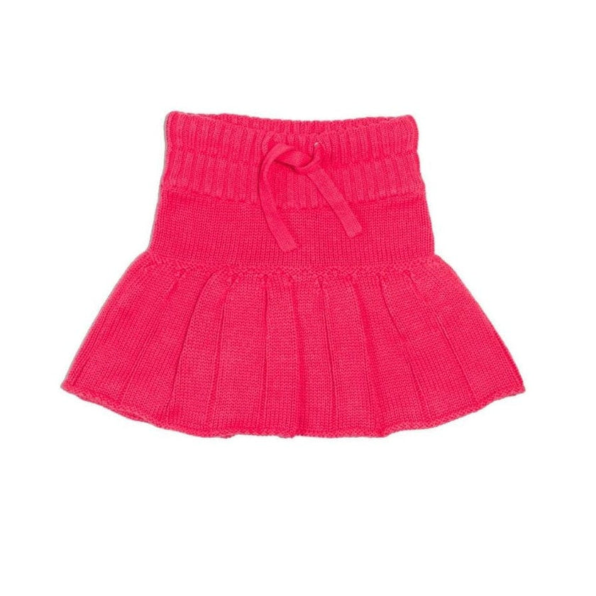 Pleated Tennis Skirt | Raspberry