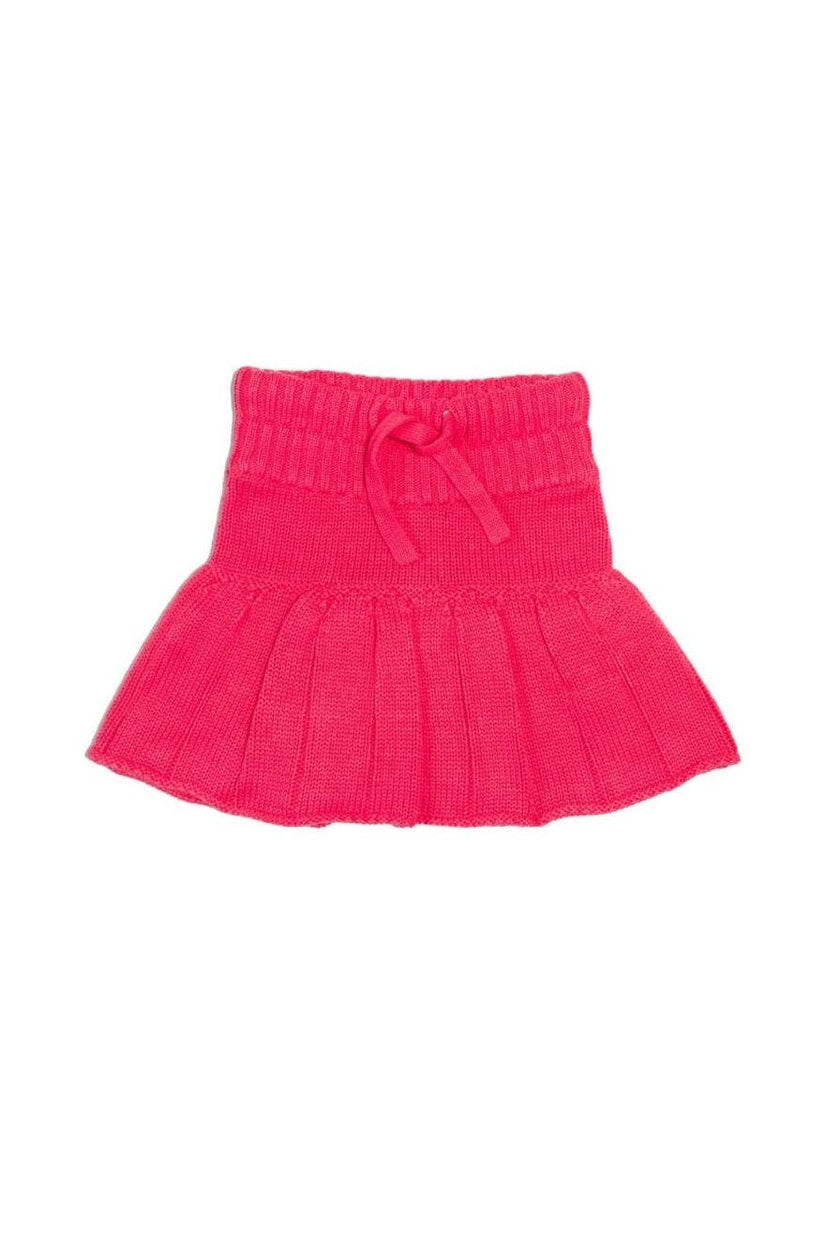 Pleated Tennis Skirt | Raspberry