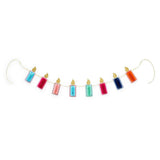 Make A Wish Honeycomb Candle Banner