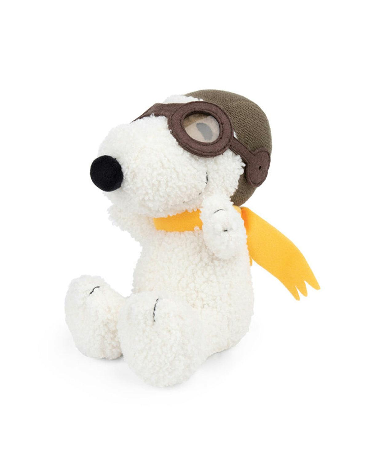 Plush PEANUTS SNOOPY Sitting Flying Ace 8