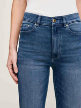 Halle Straight High Rise Instasculpt™ 29" Jeans Oceanside