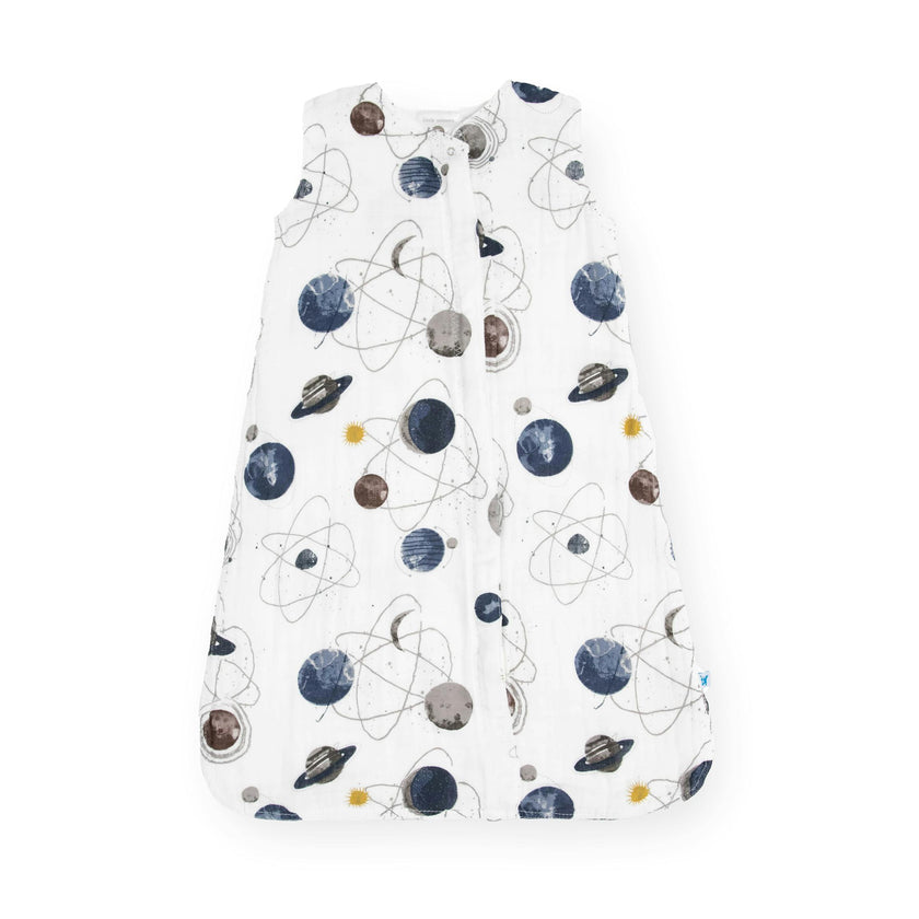 Cotton Muslin Sleep Bag - Planetary