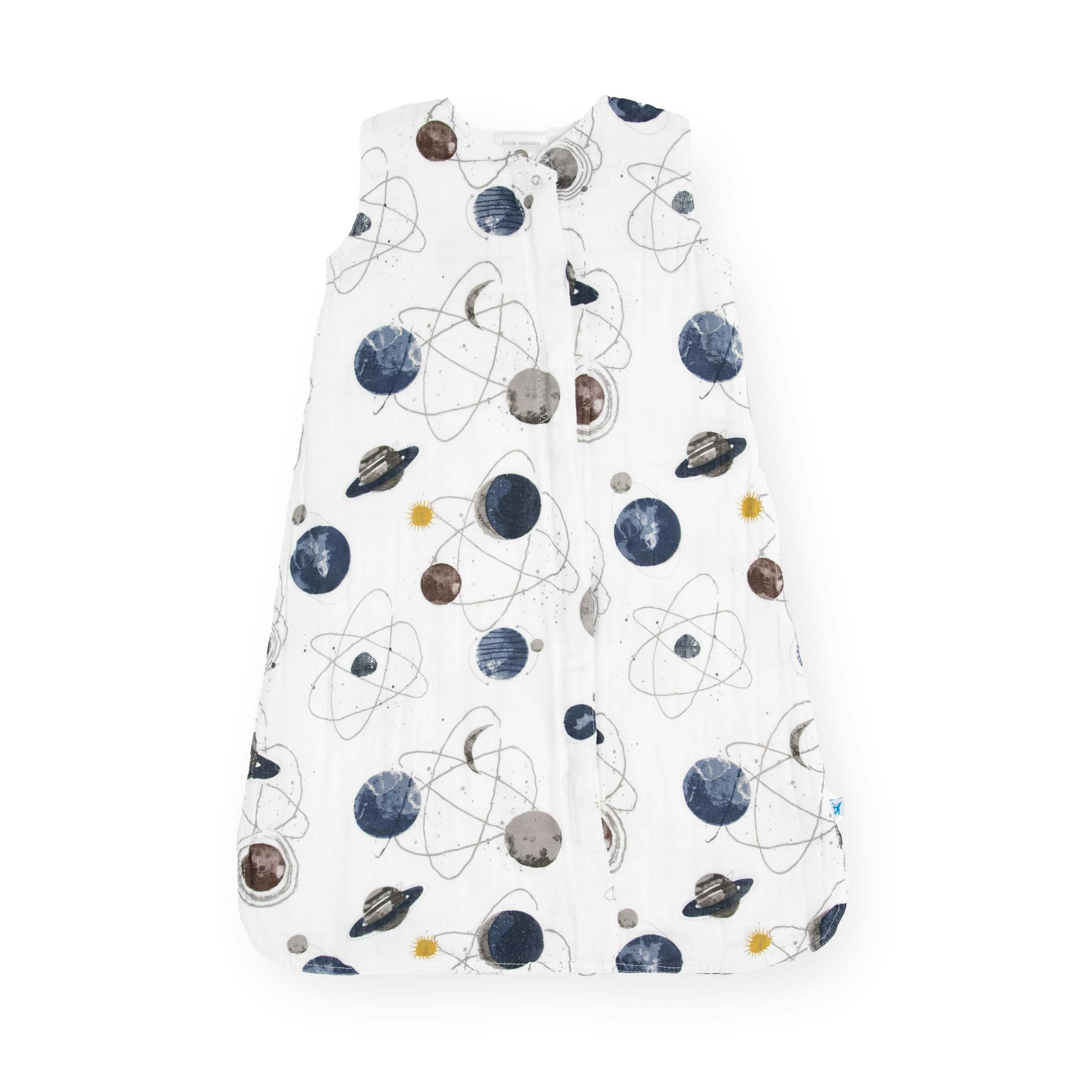 Cotton Muslin Sleep Bag - Planetary