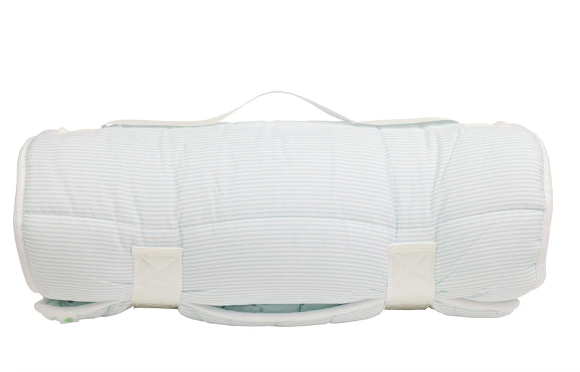 The Nap Mat in Light Blue Stripe