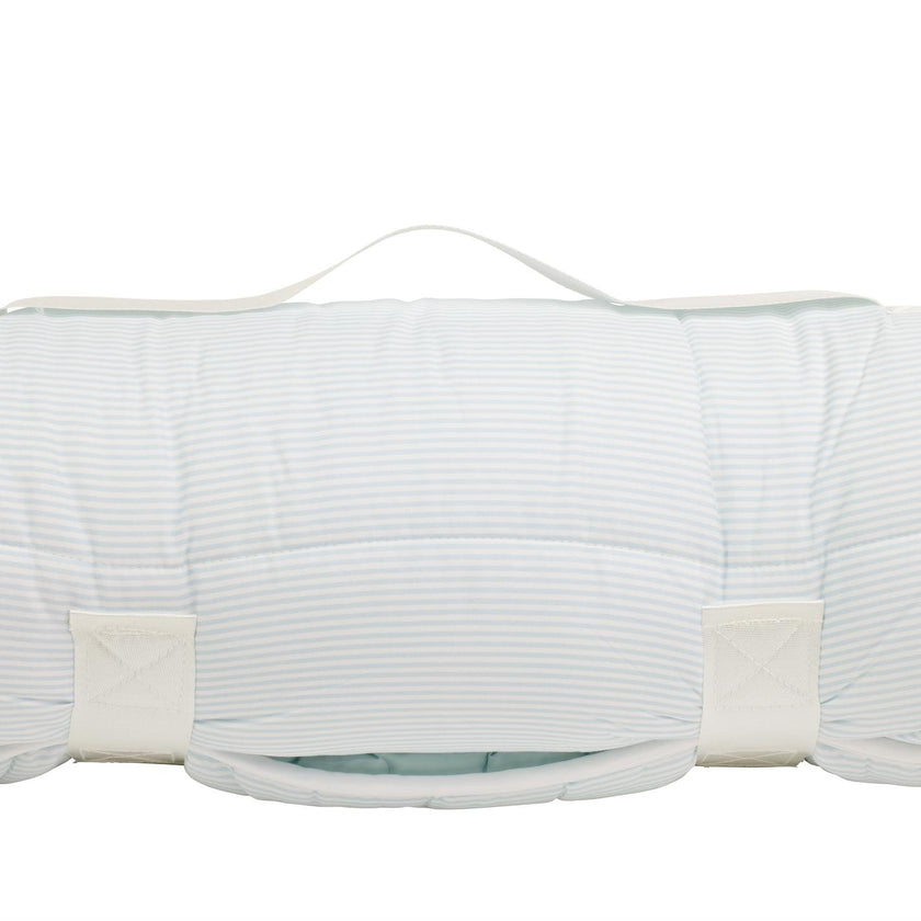 The Nap Mat in Light Blue Stripe
