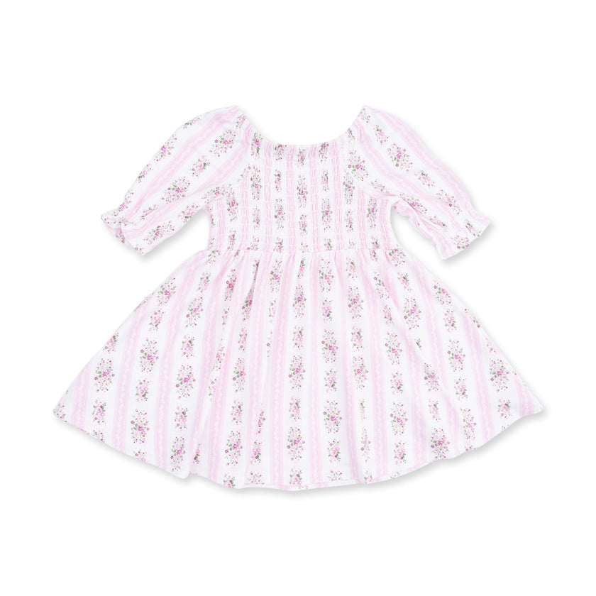 Bella Rose Stripe - Jennifer Dress and Bloomer