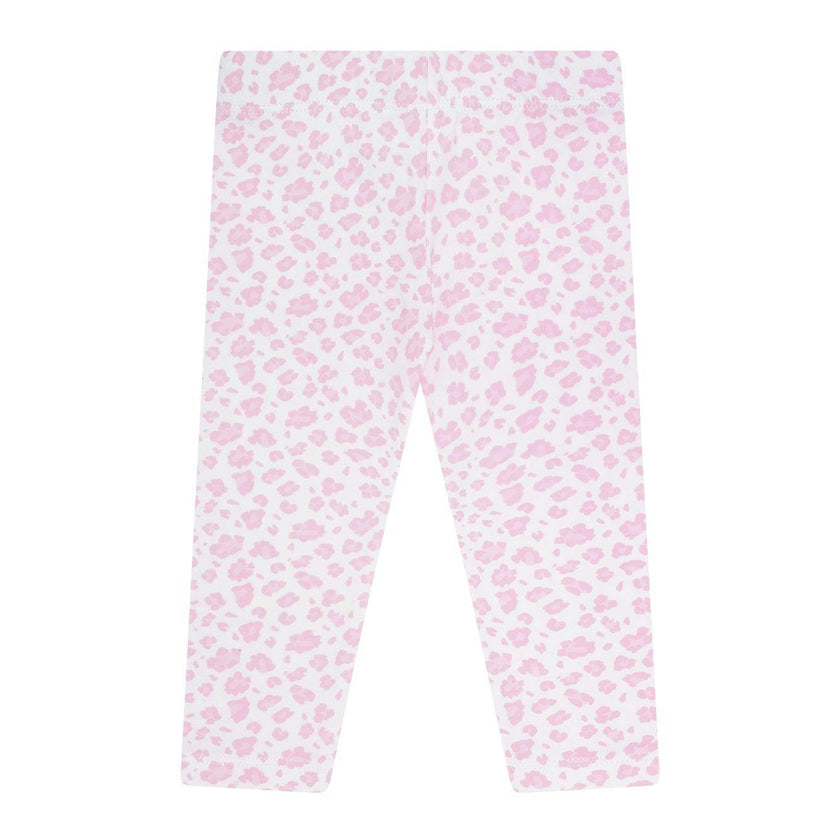 Pink Cheetah Tee-Leggings Set