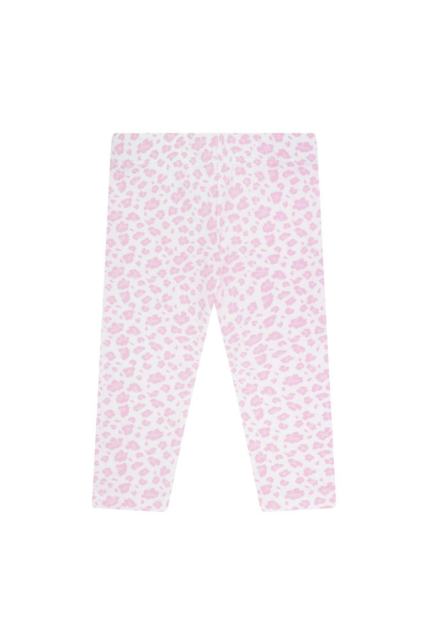 Pink Cheetah Tee-Leggings Set