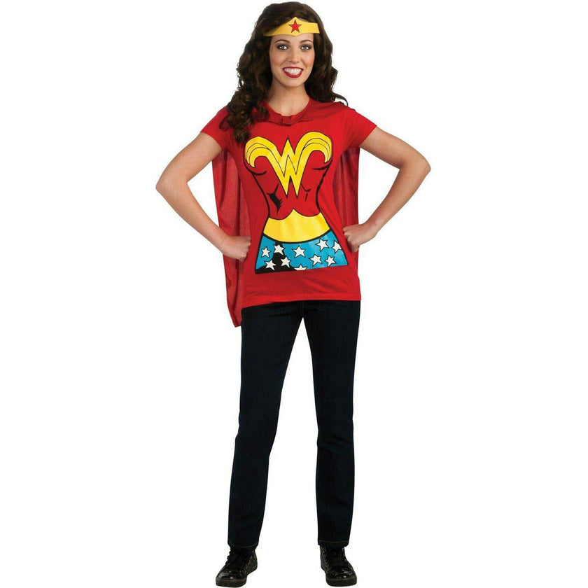 Wonder Woman T-Shirt Adult Costume Kit