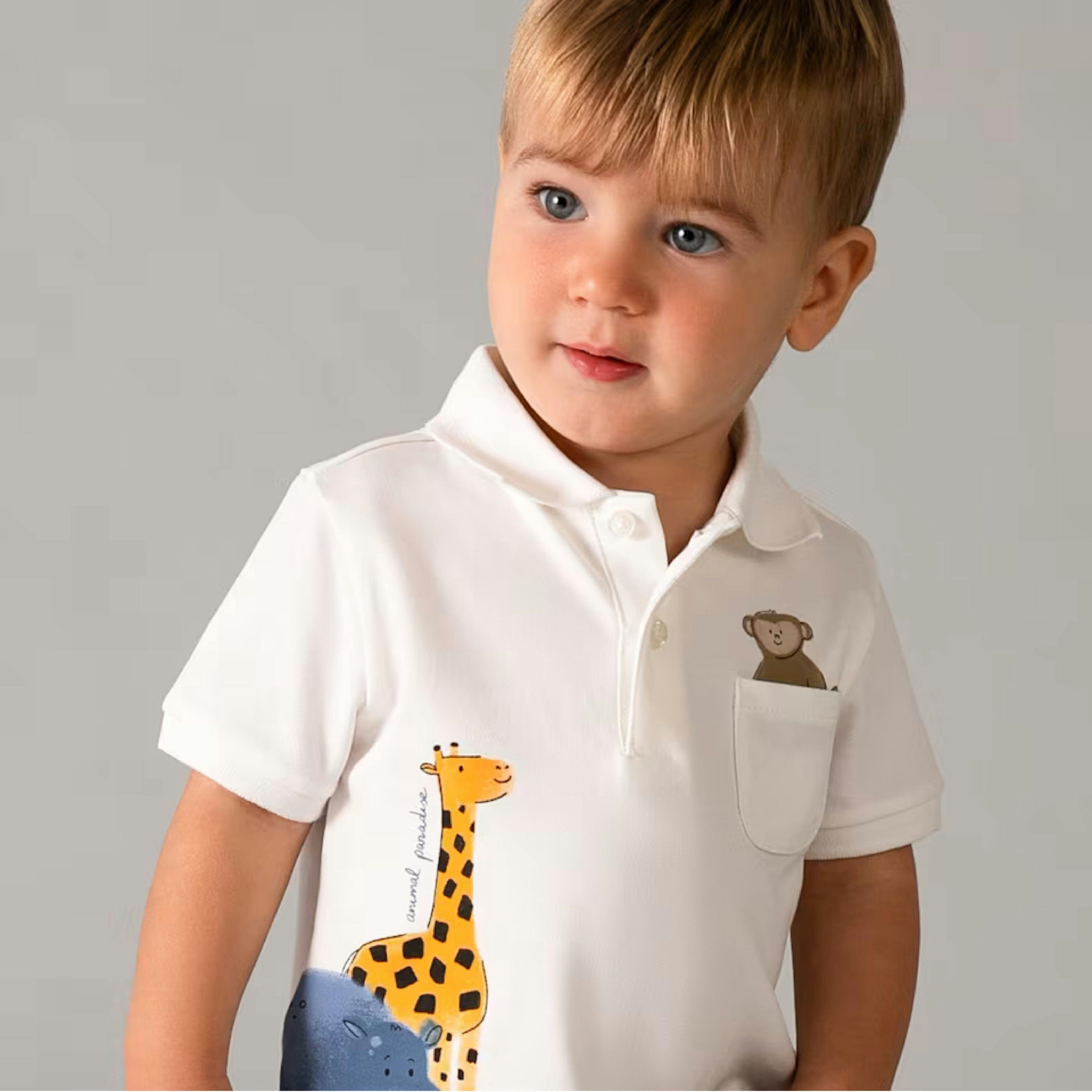 White Animal Polo