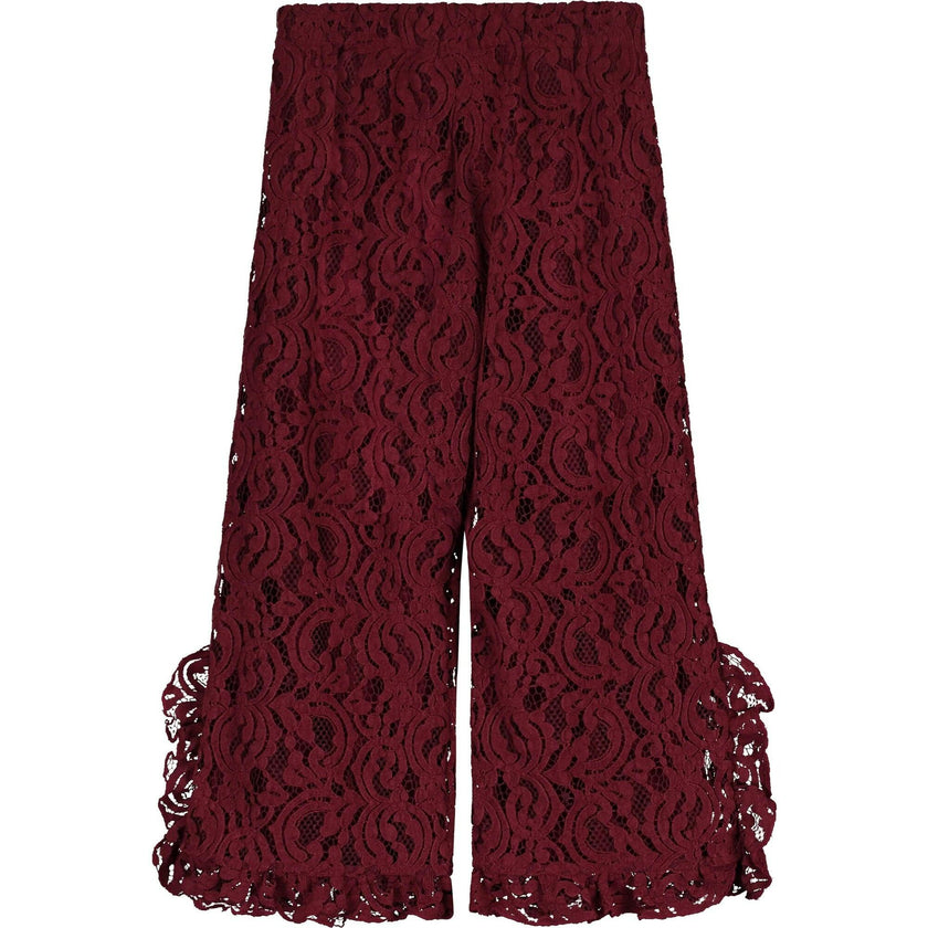 CHENILLE LACE TROUSERS
