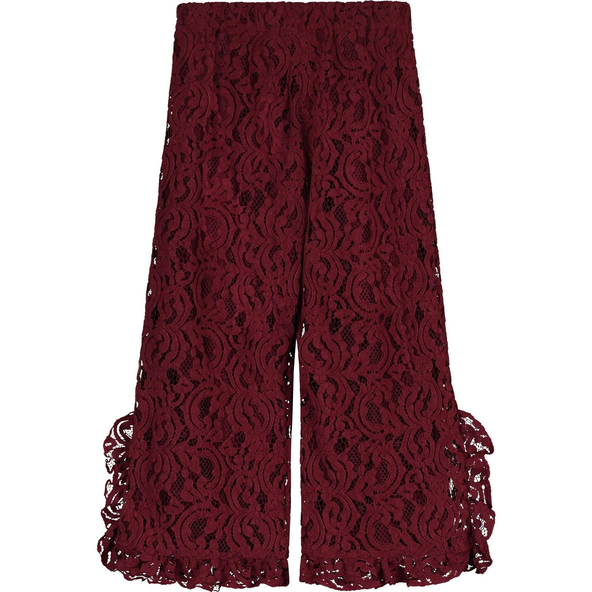 CHENILLE LACE TROUSERS