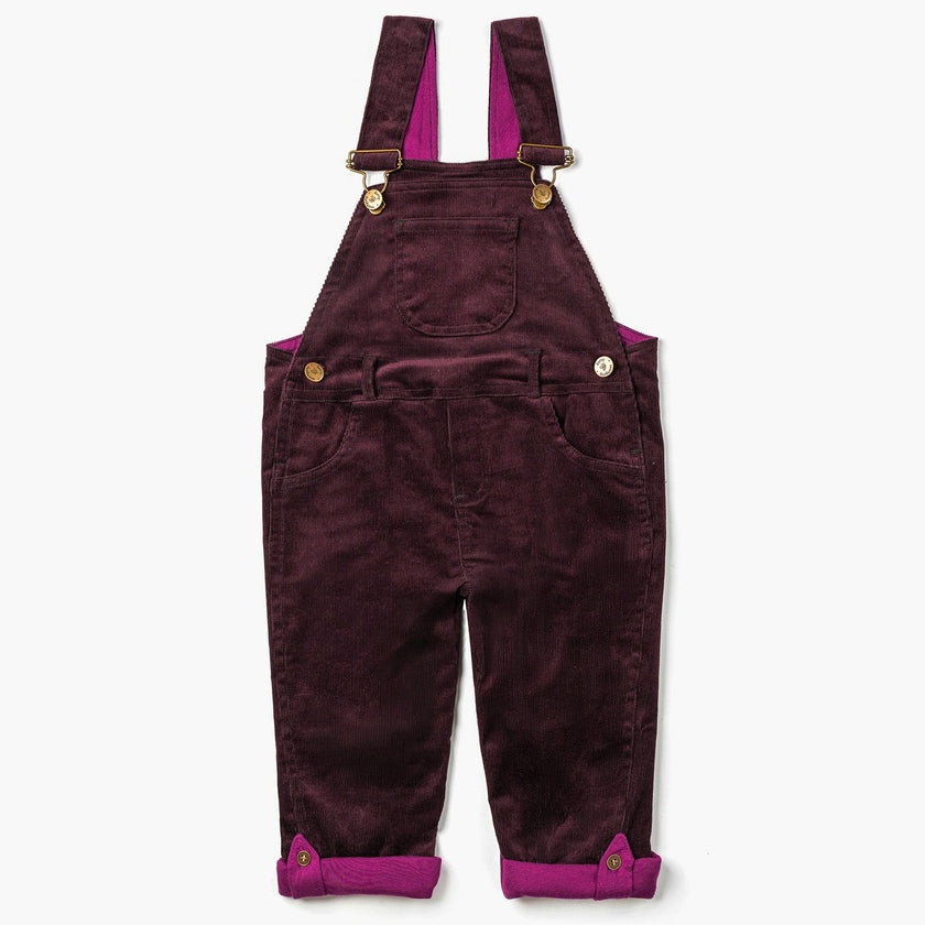 Elderberry Corduroy Overalls