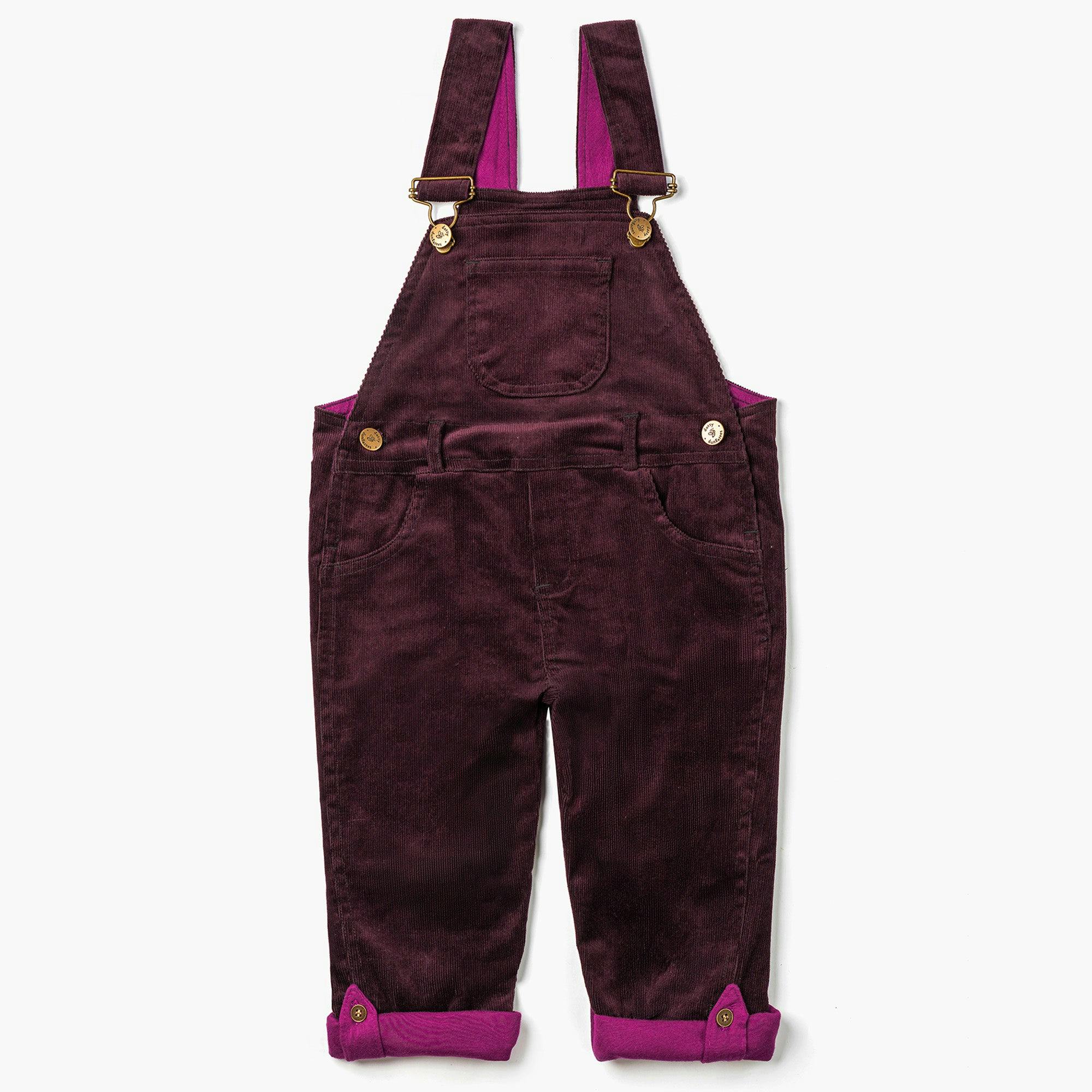 Elderberry Corduroy Overalls