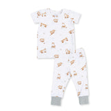 Little Explorer Fox - Short Sleeve Loungewear Set