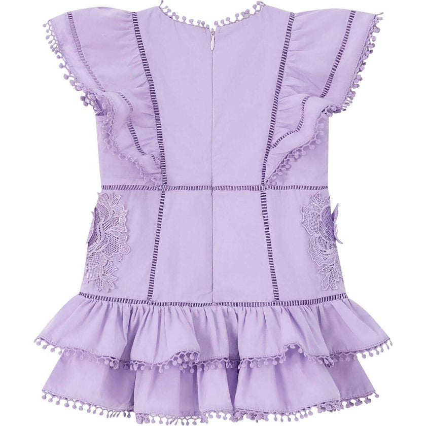 Carloyn Frill Cotton Mini Dress (Baby)