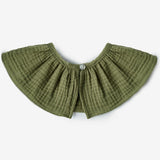 Pinecone Cotton Stretch Removable Collar Long Sleeve One piece