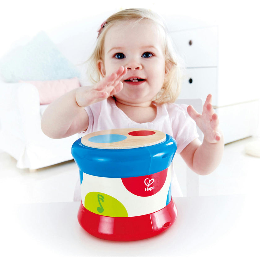 Baby Drum Colorful Rolling Musical Instrument Toy