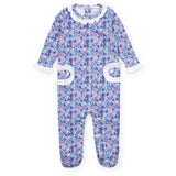 Lucy Girls' Romper Blackberry Floral