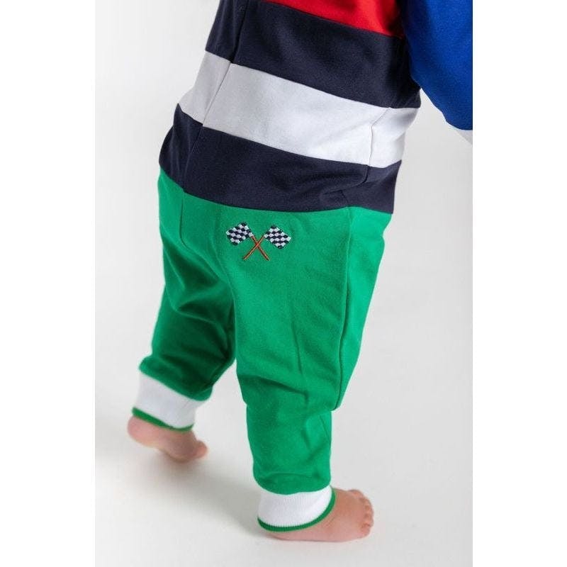 Jersey Knit Longall With Race Car