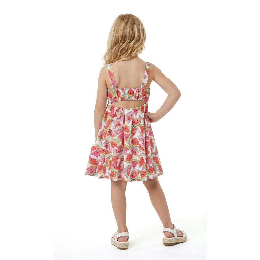 Girls All Jersey Dress | Watermelon & Rainbows