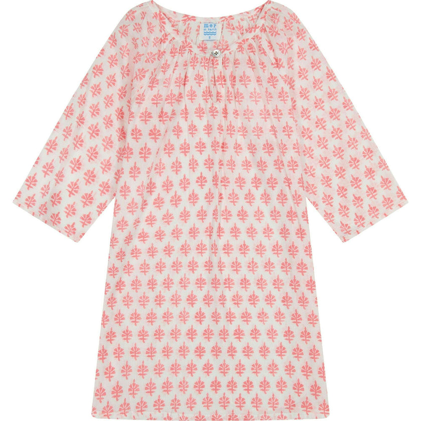Girl's "Le Reve" St Barth Caftan Pink Booty, Pink