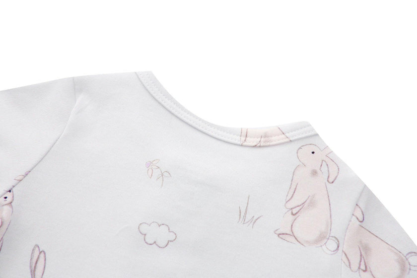 Organic Cotton Magnetic Footie Pajama - Petits Rêveurs