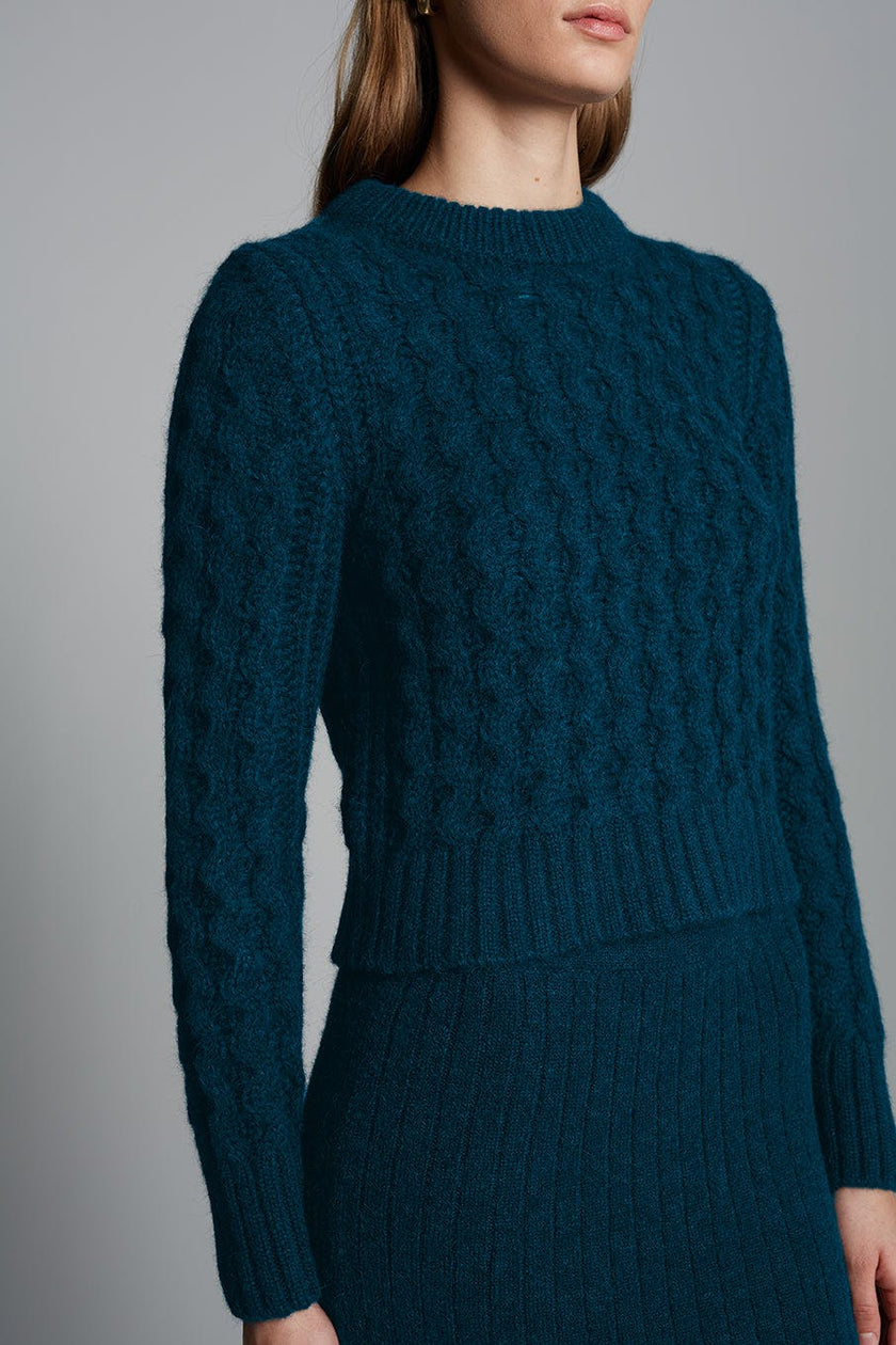 AMARA SWEATER | REGAL GREEN