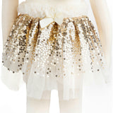 Gracious Gold Sequins Skirt, Wings, & Wand