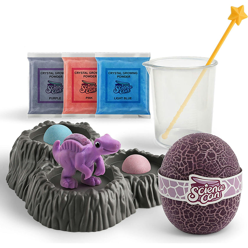 Hape: Science Can: Crystal Growing Kit - Edaphosaurus