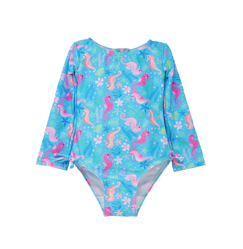 UPF 50+ Charlie L/S Rash Guard Swimsuit