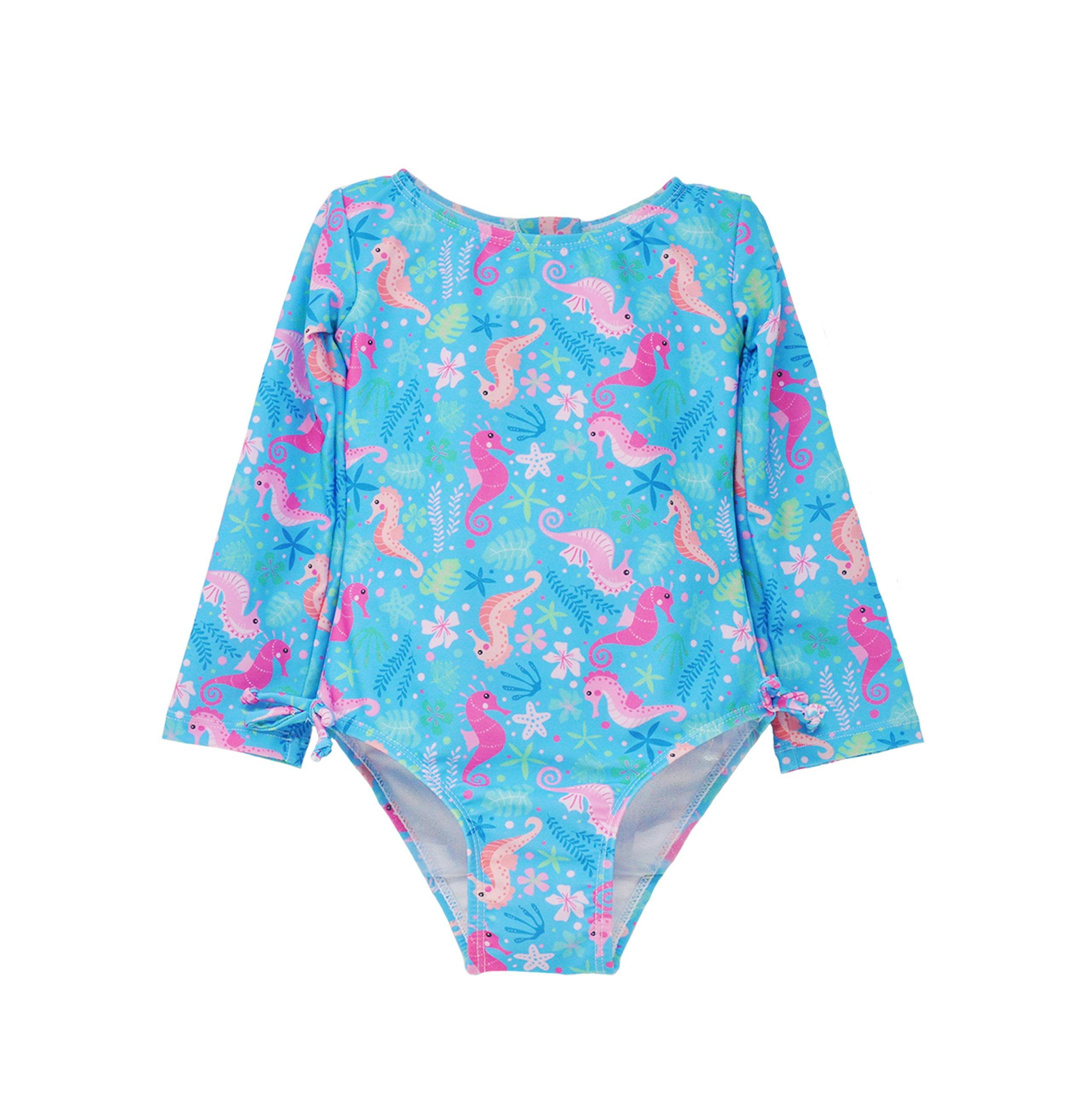 UPF 50+ Charlie L/S Rash Guard Swimsuit