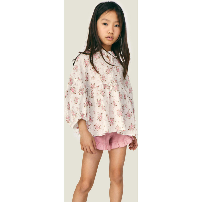 Mipounet SS26 Paloma, Blouse Ecru Pink