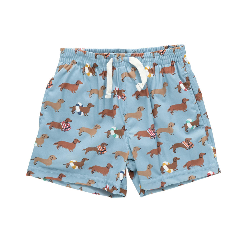 Baby Boys Swim Trunk - Swim Dachshunds