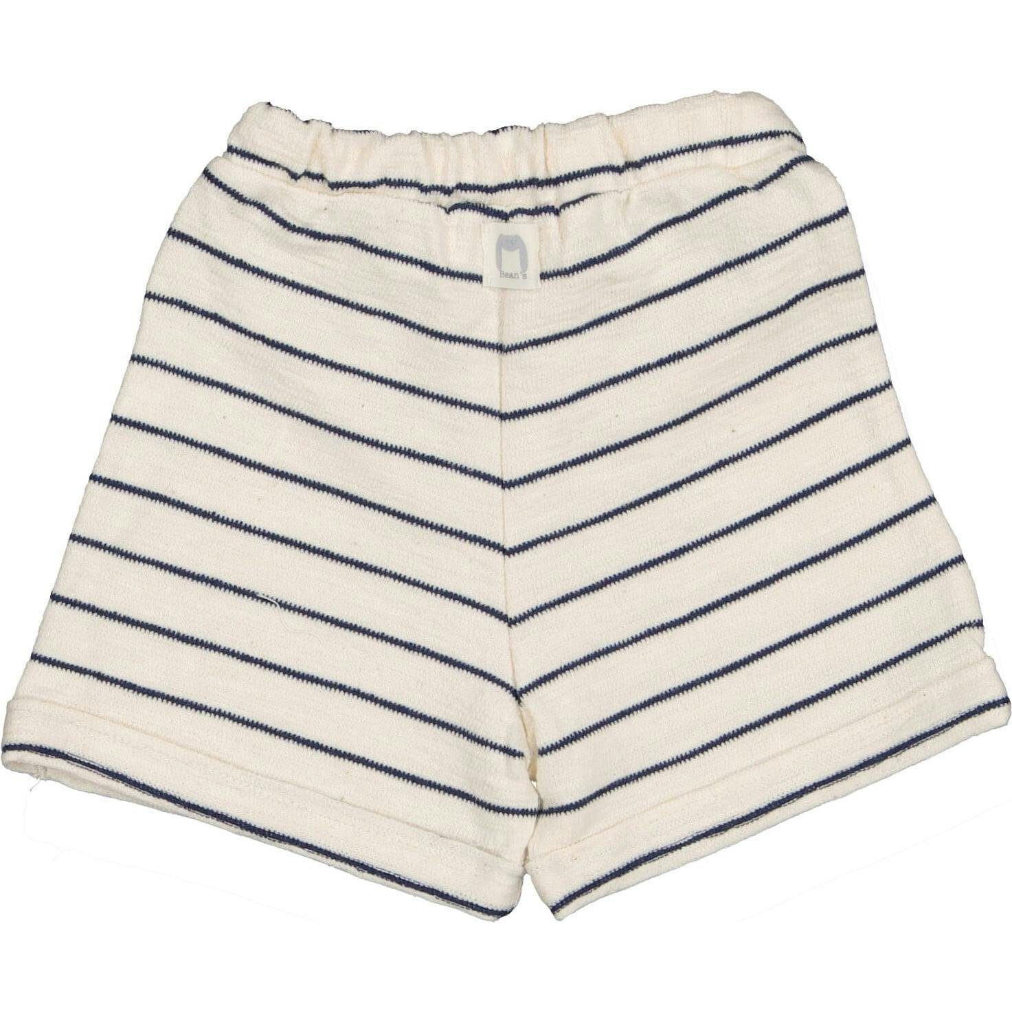 Striped Drawstring Shorts