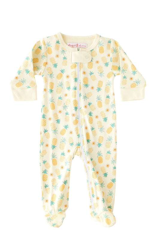 Pineapple Print Footie