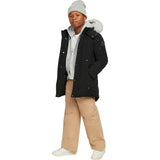 MOOSE KNUCKLES Unisex Parka with Shearling Hood - Dusty Rose