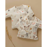 Printed Zip Growsuit Pack Farm Animals Print