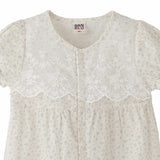 Cream Lace Blossom Romper