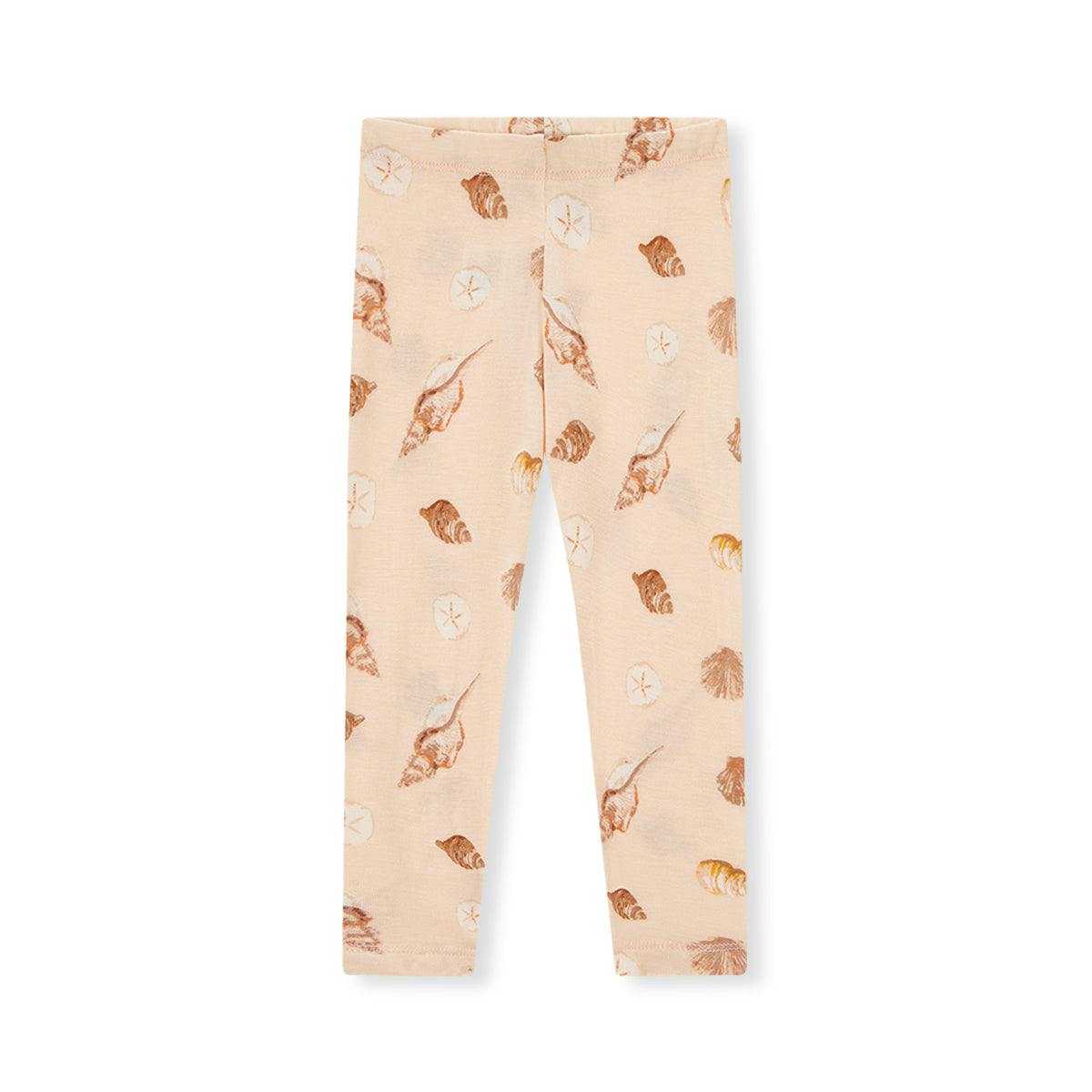 Seashells Bamboo Dress & Legging Set