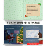 Santa's Visit to your House (Personalized Christmas Book for upto 4 kids)