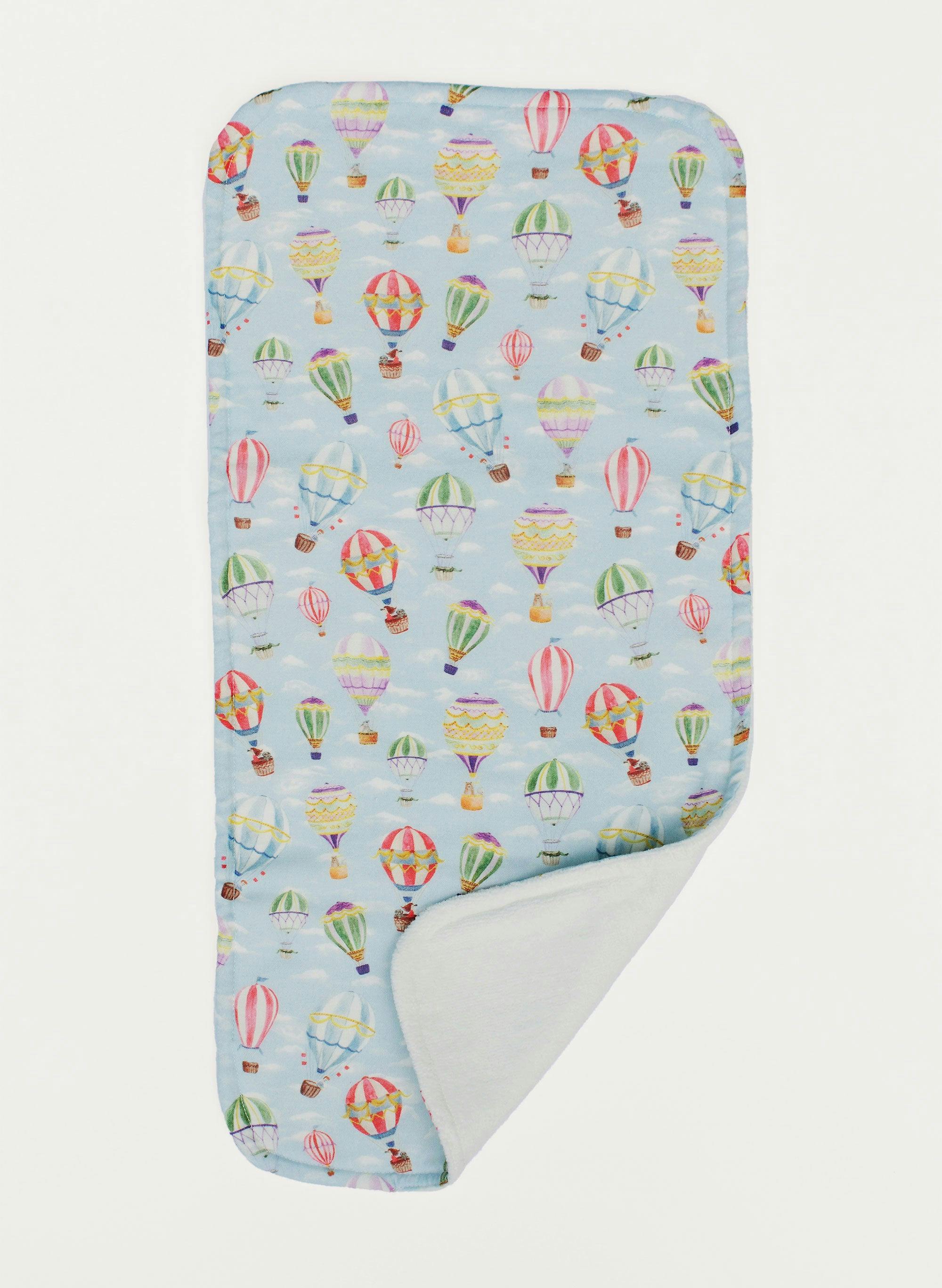 Baby Burp Cloth - Up Up & Away